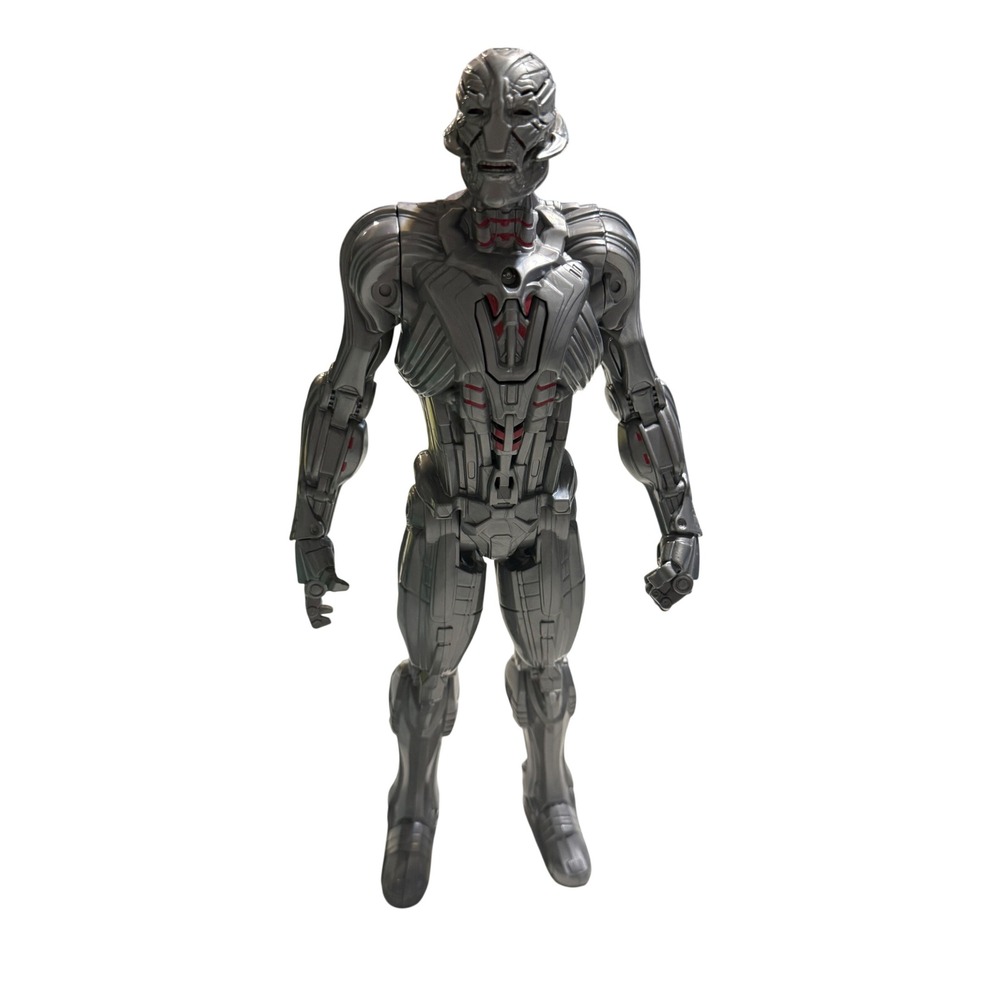 Marvel Avengers Age of Ultron 12 Inch Action Figure Silver Titan Hero Series